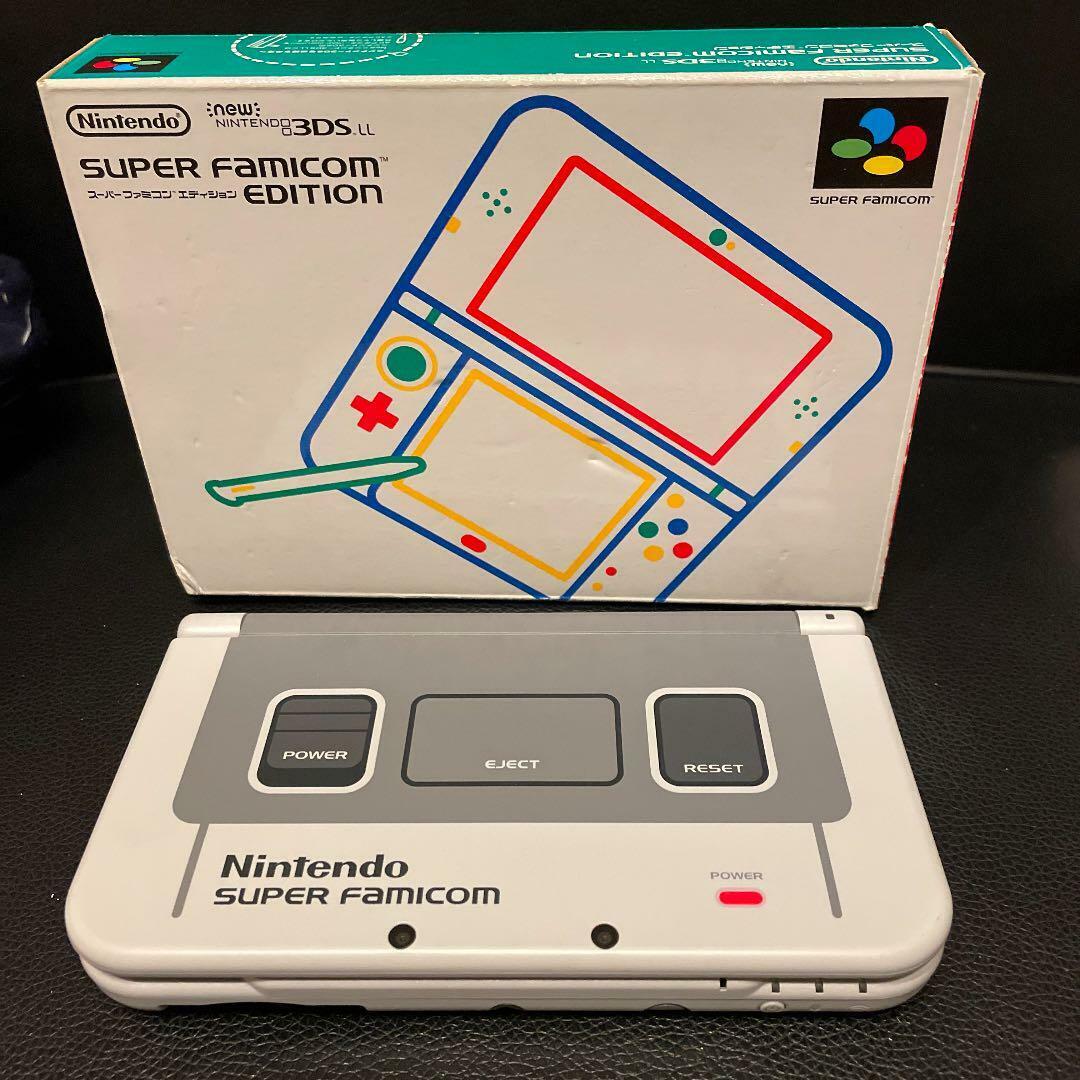 NEW Nintendo 3DS LL super famicom Edition Console Game Japan Limited