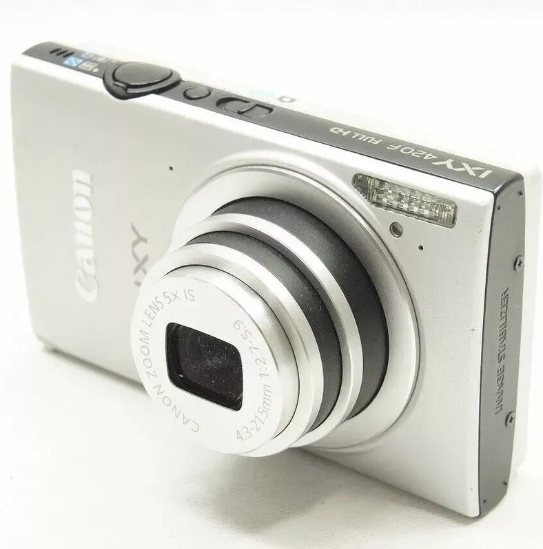 Canon IXY 420F 420 F 16.1 MP Compact Digital Camera Silver Made In Japan