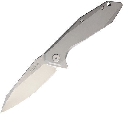 New RUIKE P135 Beta Plus RKEP135SF 4.88'' closed. 3.75'' satin finish 14C28N Sandv