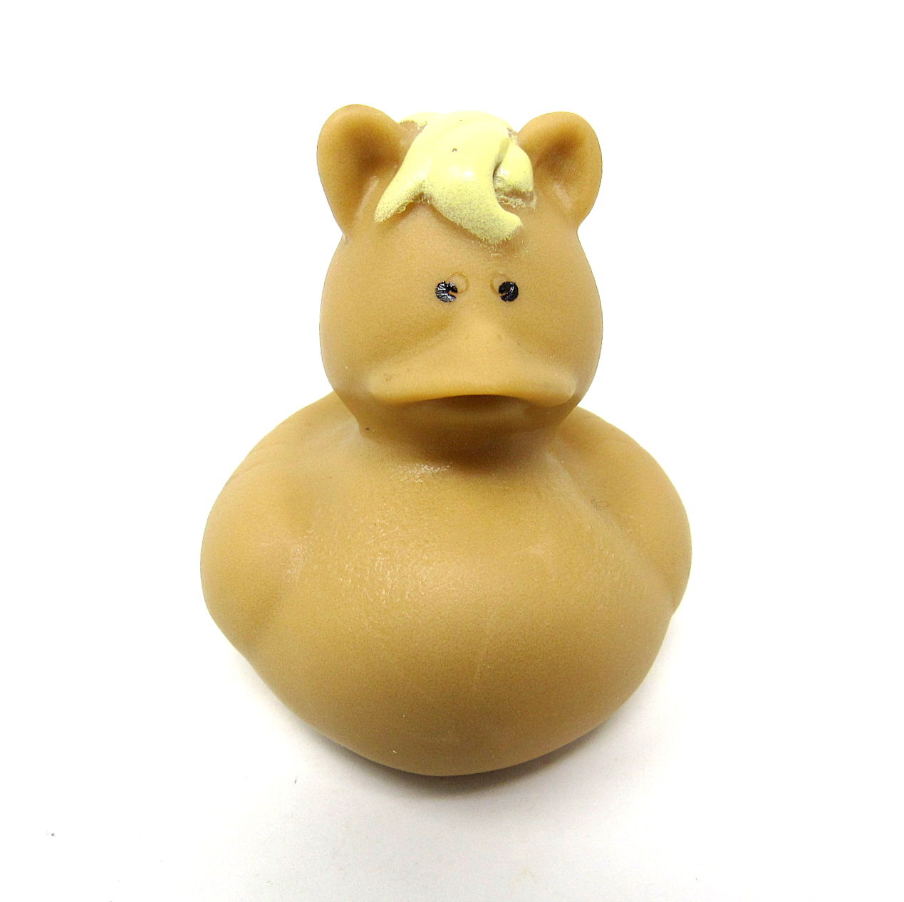 Palomino Horse Rubber Duck with Braided Mane 2