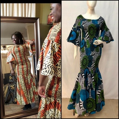 formal dashiki dress