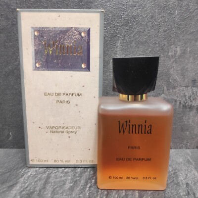 Winnia Eau De Parfum Paris 100ml Vaporisateur Natural Spray Vintage Parfum