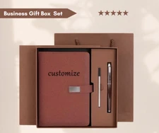 Personalized Journal Custom Engraved A5 Notepad Gift Set, A5 premium Fantasy