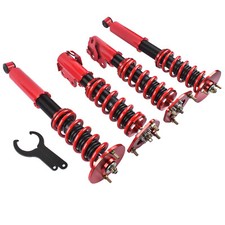 Coilovers Suspension Struts shock Kits For 95-98 Nissan S14 240sx Adj Height Red