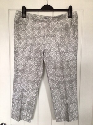 Adidas Ultimate Adistar Ladies Stretch Crop 3/4 Length Grey Golf