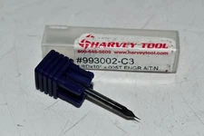 NEW Harvey Tool 993002-C3 1/8'' Diameter 0.0800'' LOC Carbide Tipped Off Engravi