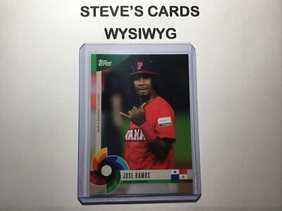 2023 Topps World Baseball Classic - Global Stars Jose Ramos #33 Dodgers Panama