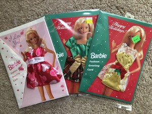 barbie greeting cards