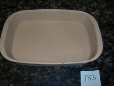PAMPERED CHEF 1430 STONEWARE 9 X 13 RECTANGULAR BAKER DISH CASSEROLE PAN MY 183