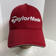 Adidas Baseball Cap Unisex Stretch Red TaylorMade R9 Penta Golf Casual