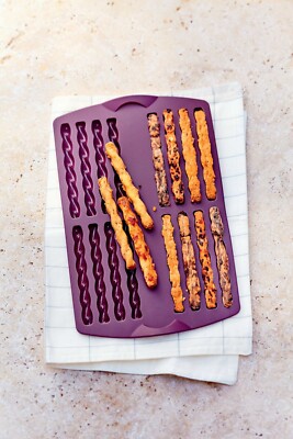 Tupperware Silicone Form Sticks One Piece Purple Microwave And Oven Safe