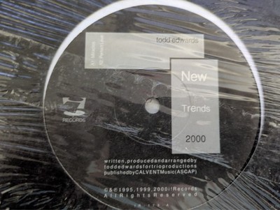 Todd Edwards New Trends 2000 Miracles Perfect Love i! Records 12''