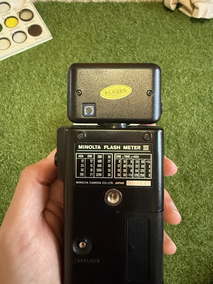 Medidor de flash Minolta iii y Booster II Foto 3 de 3