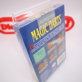 NES Nintendo Game MAGIC DARTS - NEW & Factory Sealed with Authentic H-Seam!