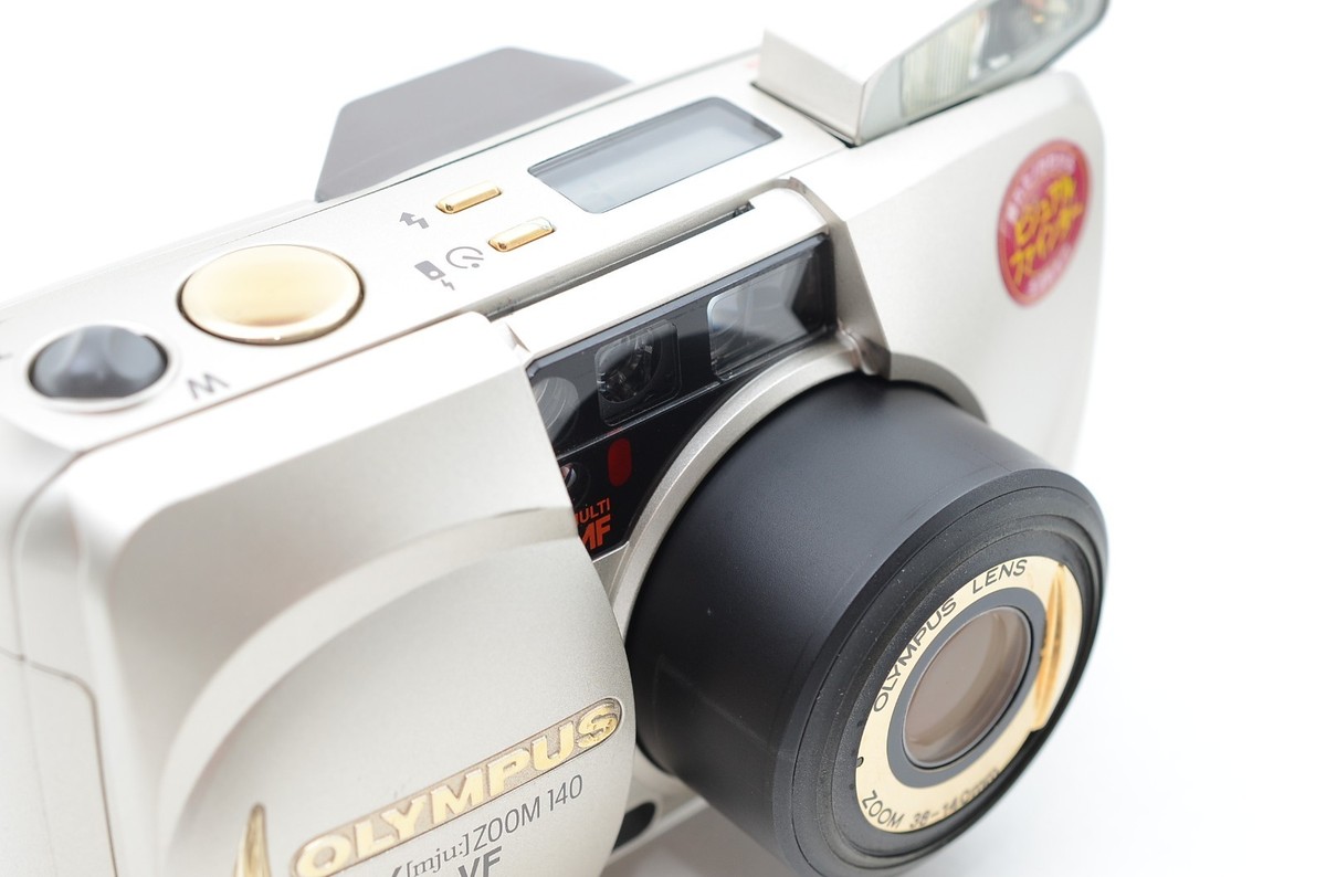 Olympus µ mju Zoom 140 VF 35mm Point & Shoot Film Camera [MINT