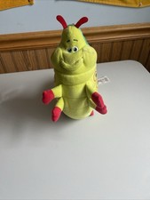 Disney Store Pixar A Bug  s Life Heimlich Caterpillar Plush 12  Stuffed Toy