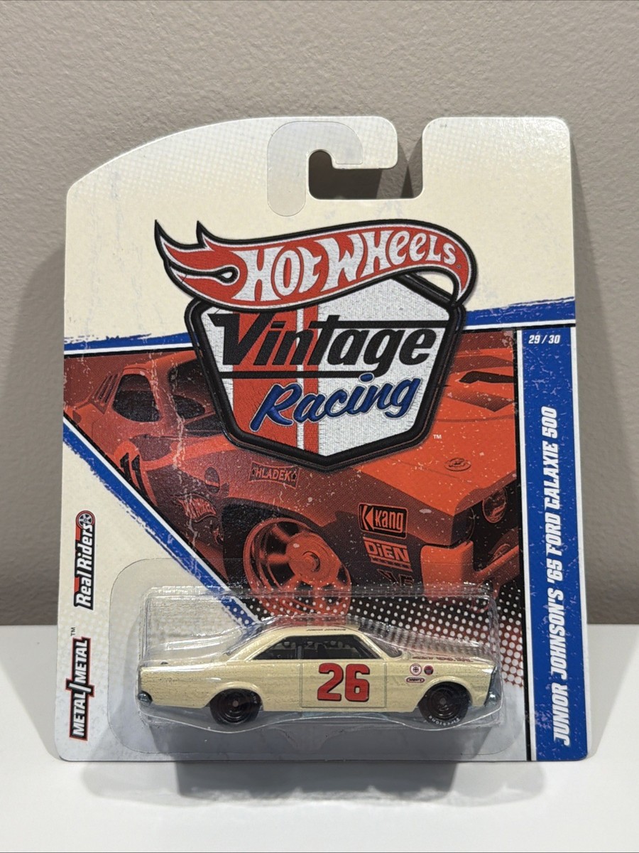 ホットウィール '65 フォード ギャラクシー 500 ヴィンテージ レーシング Hot Wheels Vintage Racing Junior Johnson's '65 Ford Galaxie 500