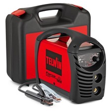 Telwin 07170085 Force 165 Saldatrice Inverter Ad Elettrodo Completa Di Accessori