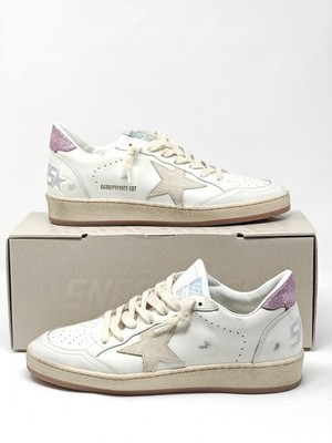Golden Goose Ball Star White Sneaker Glitzer UK 4 US 7 EUR 37 21466G