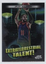 2023-24 Topps Cosmic Chrome Extraterrestrial Talent Jalen Brunson #ET-1 1r9d