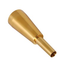 9.8mm Outer Diameter 3C Trumpet Mouthpiece Replacement Golden-Plated Musical ...