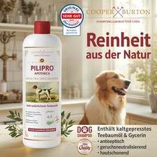 COOPER & BURTON Teebaumöl Hundeshampoo 500ml...