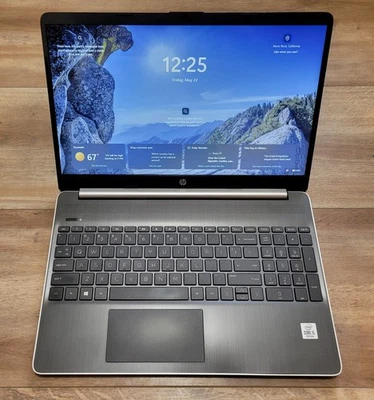 HP 15-DY1023DX 15" Touchscreen i5-1035G1 1.2GHz 12GB RAM 256GB SSD - image 1 of 4