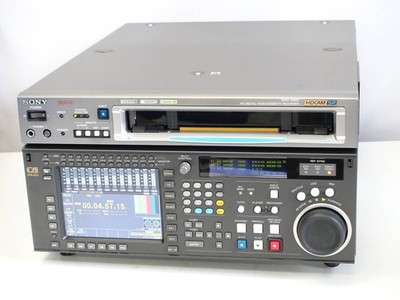 SONY SRW-5800 HDCAM-SR Digital Recorder W/ HKSR-5001/20, HKSR-5803HQ 1314h