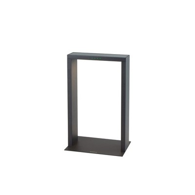 LED Akku-Solar-Stehleuchte KLEWE AXIS MINI, IP65, 40cm, mit Sensor, 2.5W 3000K 1