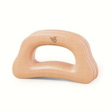 Wooden butterfly-shaped thick gua sha board for body relaxation, muscles, neck