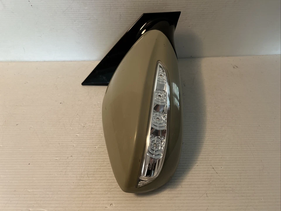 Espejo retrovisor de puerta Hyundai Sonata 2011 2012 2013 2014 señal pasajero derecho OEM 2176 Foto 4 de 4