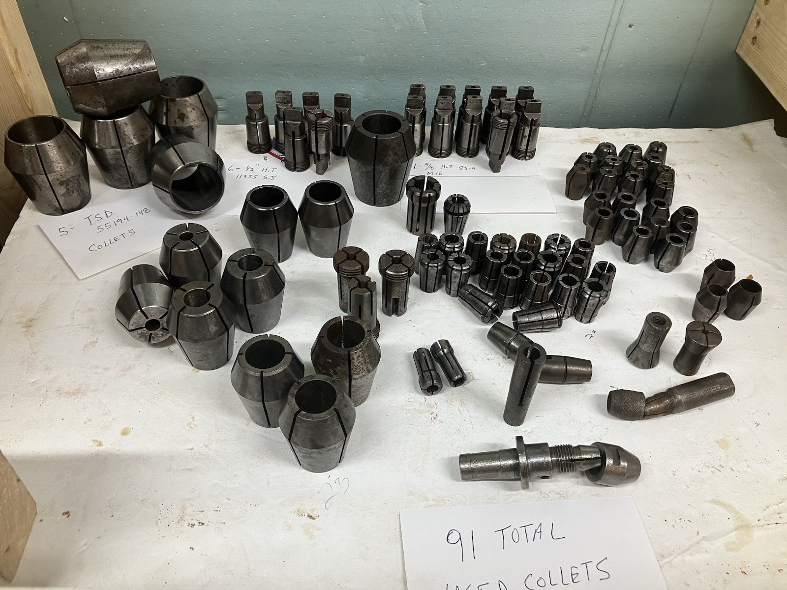 91 Used Collets