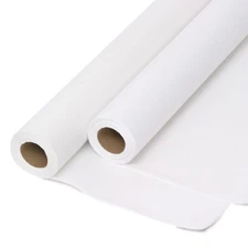 Exam Table Paper Premium White Crepe 21 in x 125 ft 12 Rolls -New -Free Shipping