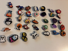 NEW 35 Pcs Horror Scary Movie Halloween Shoes Crocs Charms Clogs