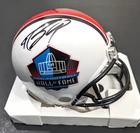 Drew Brees New Orleans Saints Signed Hall Of Fame Mini Helmet Authenticated