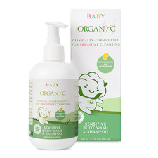Baby Shampoo  Body Wash with Skin-Nurturing Cotton Seed Oil, Gentle Kids Body W