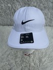 New Nike Dri-Fit White Adjustable Hat In Size M/L — photo 1