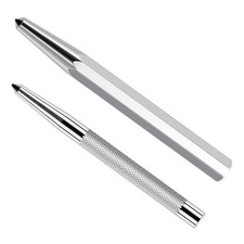Carbon Steel Center Punch with Knurled Grip Improved Control during Use