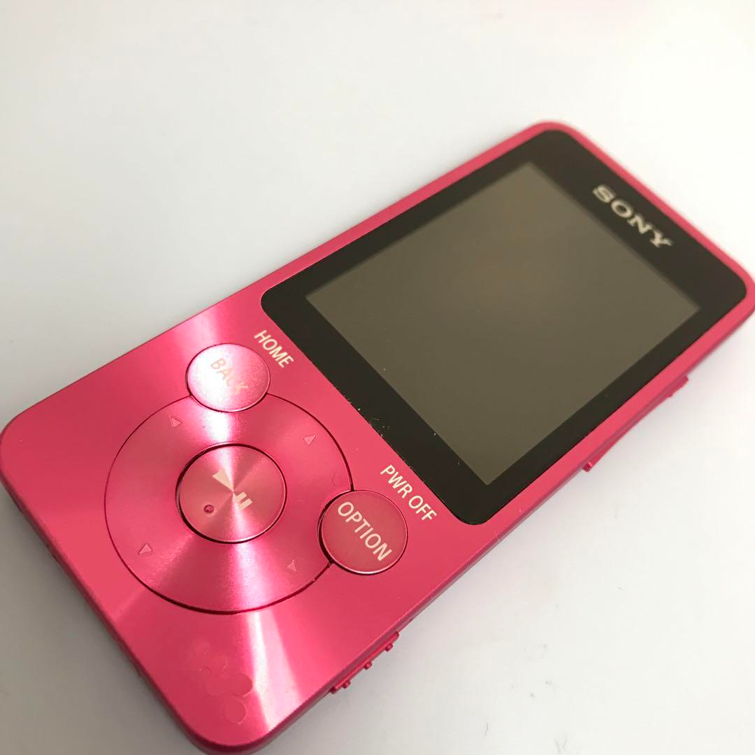Sony NW-S14 Walkman MP3 8GB Pink Bluetooth Player with Charging