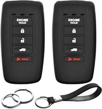 2pcs Compatible with MDX RDX RLX TLX ILX Key Fob Cover Case Key Chain Smart 5