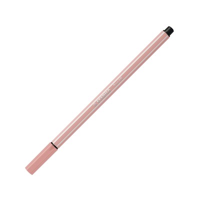Premium Fibre-Tip Pen - STABILO Pen 68 - Pack of 1 - Blush