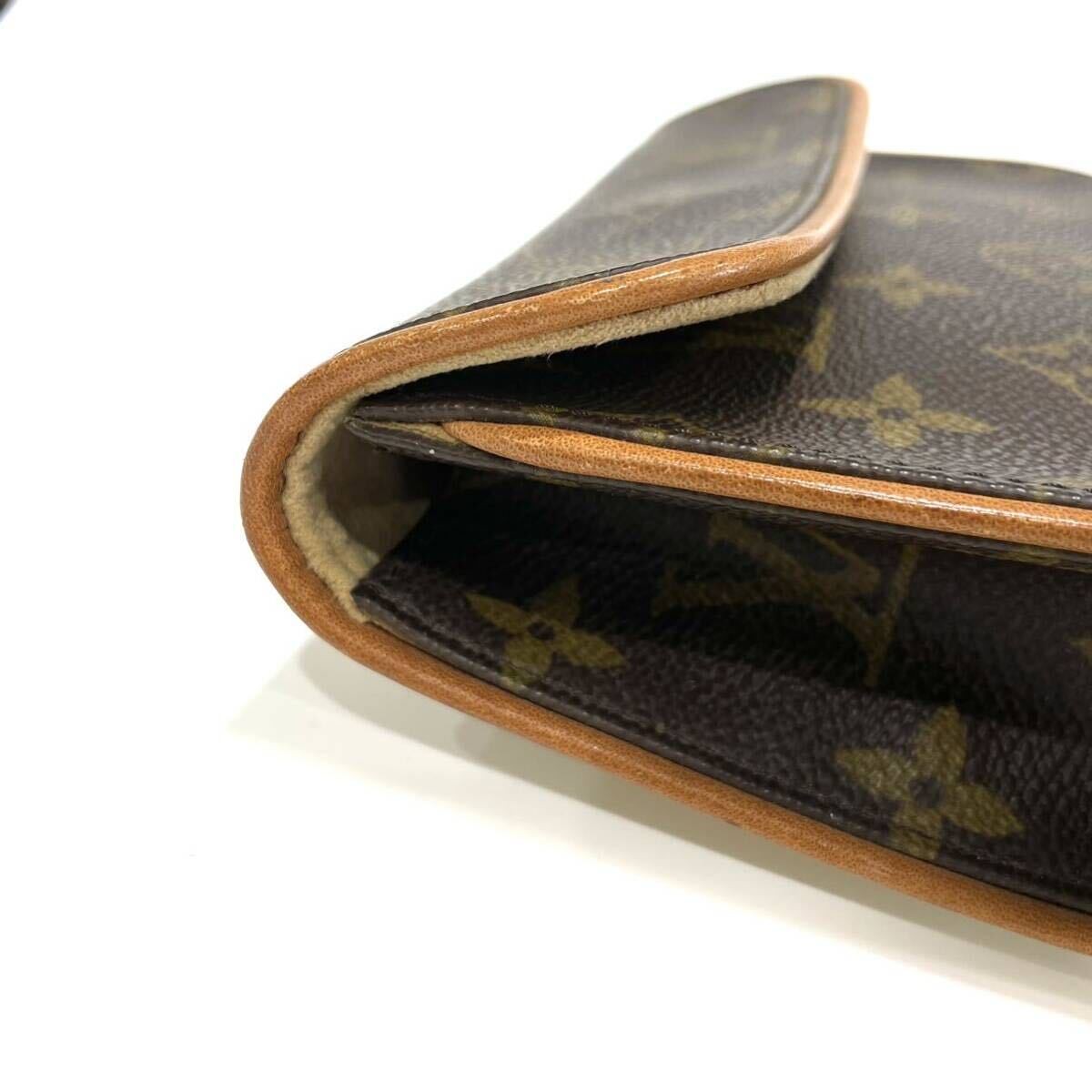 Louis Vuitton Monogram Pochette Florentine M51855 Authentic Used No Strap — image 6