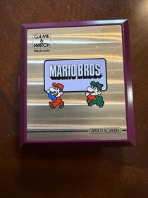 NINTENDO GAME AND WATCH MW-56 MULTI-SCREEN MARIO BROS. 1983 WORKING