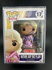 Funko Pop: WWE - Ric Flair - Target (Exclusive) #17 Signed JSA Nature Boy 16X