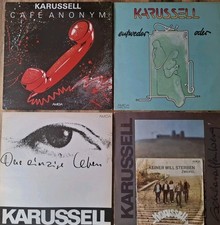Amiga 12" LP Karussell Cafe Anonym Vinyl 856290 Dirk Michaelis Als Ich fortging 