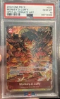 PSA 10 - Monkey D. Luffy OP01-024 Alt - One Piece OP01 Romance Dawn English