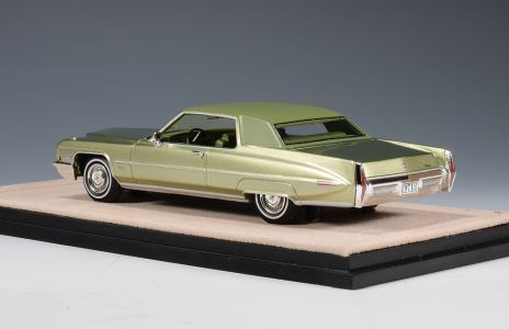 Cadillac Coupe DeVille - Cypress Green Metallic 1971 STM71603 1:43 GLM Stamp Mod