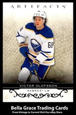 2021-22 Upper Deck Artifacts Victor Olofsson #83 Buffalo Sabres NHL Hockey