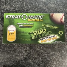 Strat o matic Baseball Game 2019 Board Game