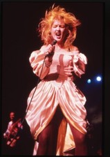Cyndi Lauper 1990's Concert Original 35mm Transparency